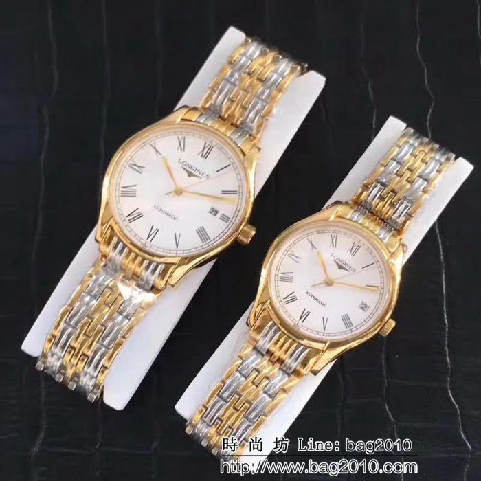 LONGINES浪琴 全自動機械 情侶對表 WSS1199